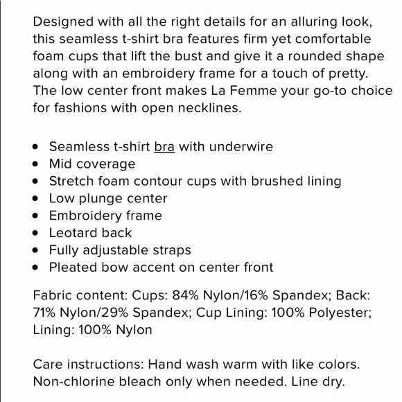 WACOAL LA FEME underwire T-shirt bra - Picture 13 of 13